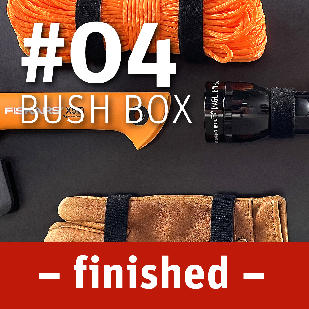 bush box finished
