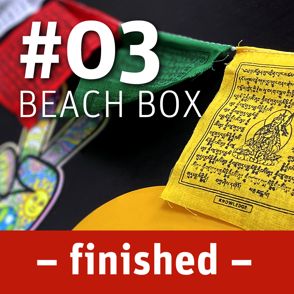 beach box finished